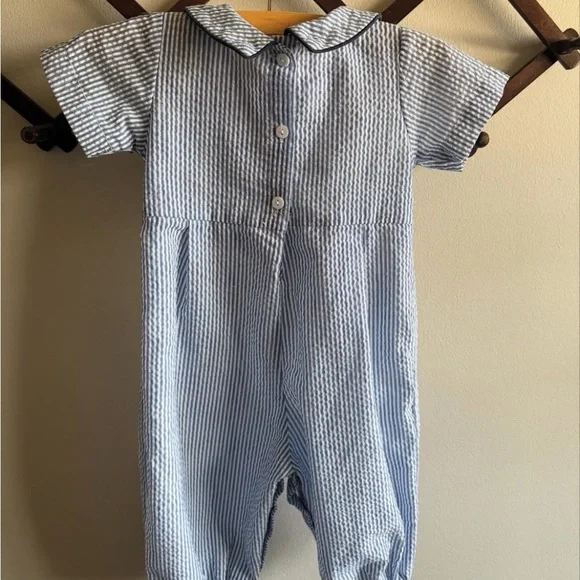 Lil Cactus Whale Seersucker Jumper - Picture 3 of 3